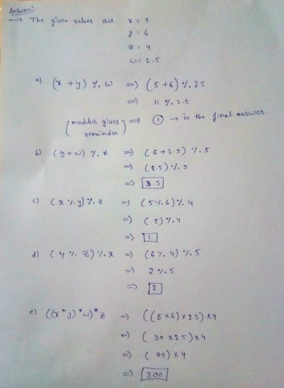 The J:ven valaes 2.5 a) (χ.ey )况w =) C5 +6):/。2.s 3.5 2) 12.