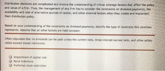 Distribution decisions are complicated and involve the understanding of critical strategic factors that affect the policy and