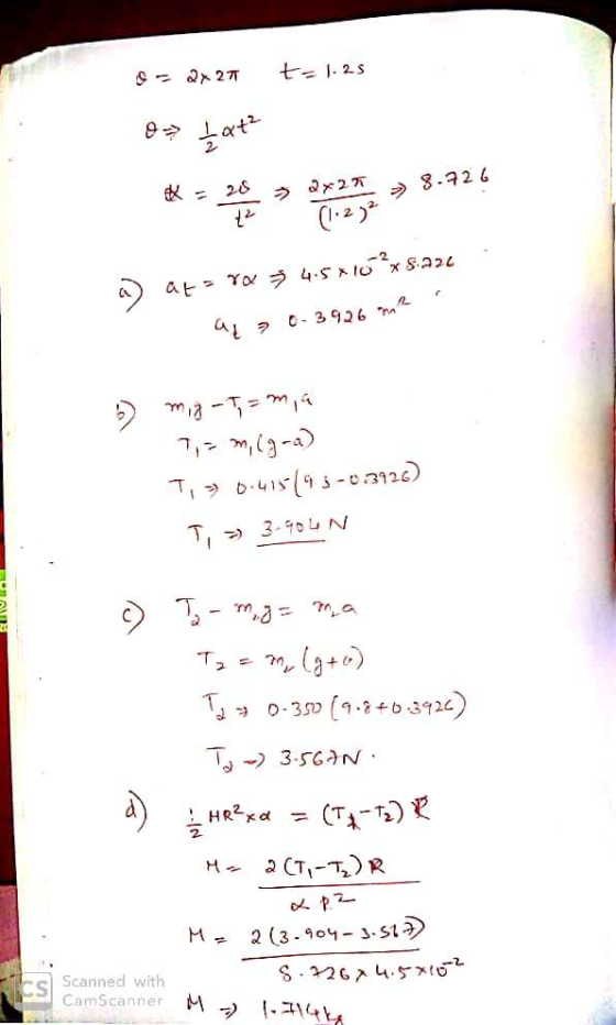 t-1.25 - 2x27 o 1 xt2 - 25 ja oma => 8-126 4.5*10xsar a) a= Ya a = 0 - 3926 m - miy-t=m, a 7,m, 1g-a) T, >> 0.415(95-0.3926)