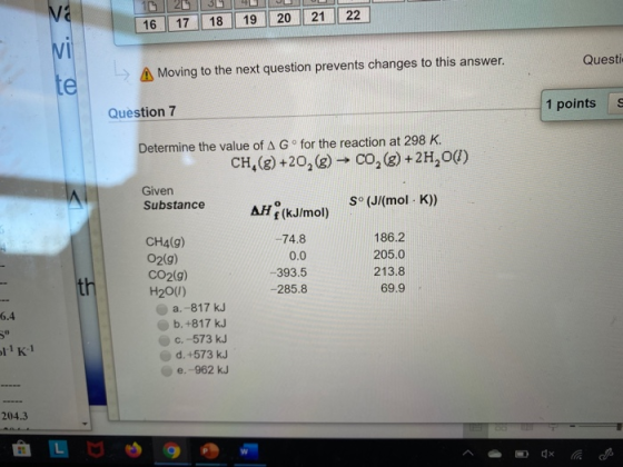 16 16 25 39 | 40 17 18 19 JL 20 21 22 wi Questi A Moving to the next question prevents changes to this answer. te Question 7
