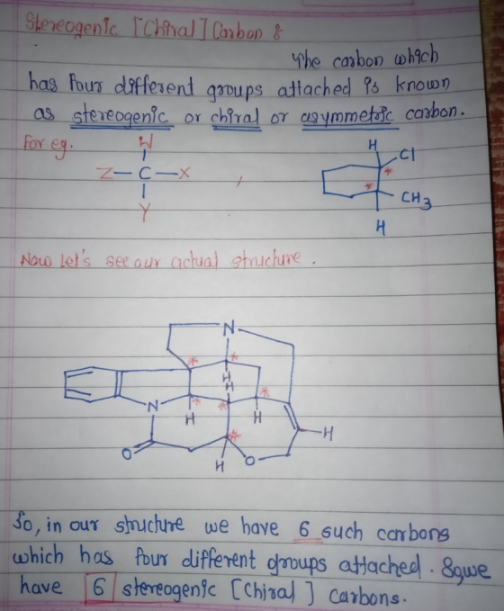Stereogenic [Chival] Carbon 8 - The carbon which has four different groups attached 23 known as stereogenic or chiral or asym
