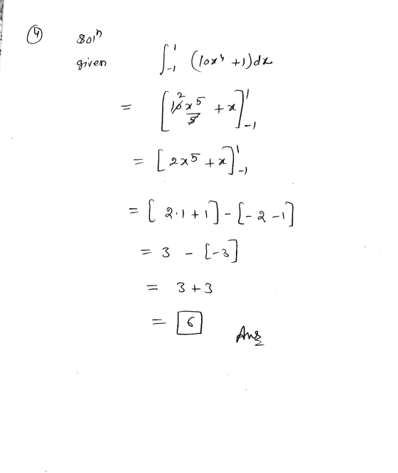 8） given (lox +) dx ། ( ) kel C + 2K + [ ༡༣） = [ 2，++] - [- 4 - ] = 3 - [- ] - 3 + ༦