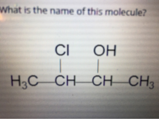 What is the name of this moleculez ОН б-5 HAC CHCH CH3