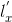 l^{'}_{x}