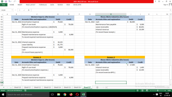 XIA 5 2020-09(2) SEP.xlsx - Microsoft Excel ? X FILE HOME INSERT PAGE LAYOUT FORMULAS DATA REVIEW VIEW DEVELOPER Sign in H124