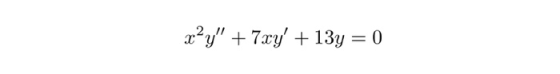 xy + 7xy + 13y = 0