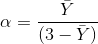 a= (3-Y)