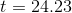 t = 24.23
