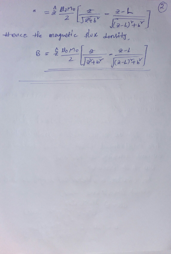 al -Hence the ส.ngvetle flux density