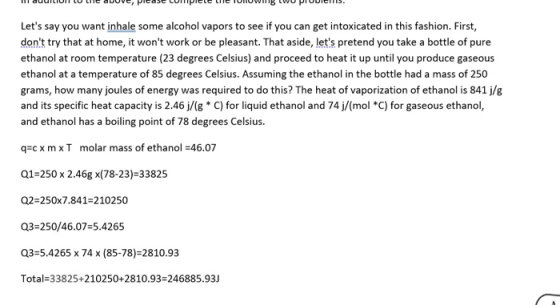 Lets say you want inhale some alcohol vapors to see if you can get intoxicated in this fashion. First, dont try that at hom
