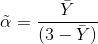 a= (3-Y)