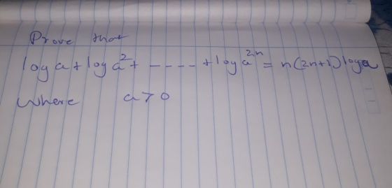 Pr ove thot 2,n 2 n2ntlaga Ca a t Nhere