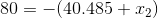 80 = -(40.485 +.02)
