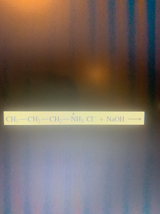 CH CH2 CH-NH, CI+NaOH
