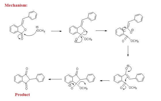 Mechanism: осна & OCH OOCH3 o in mo oo-oo-ooo O OCH3 0 OCH3 Product