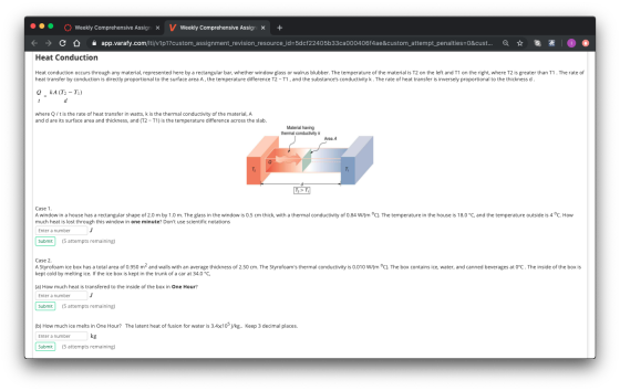 ••• Weekly Comprehensive Assign ® V Weekly Comprehensive Assign X + a pp varafy.com/lti/v1p1?custom assignment_revision_resou