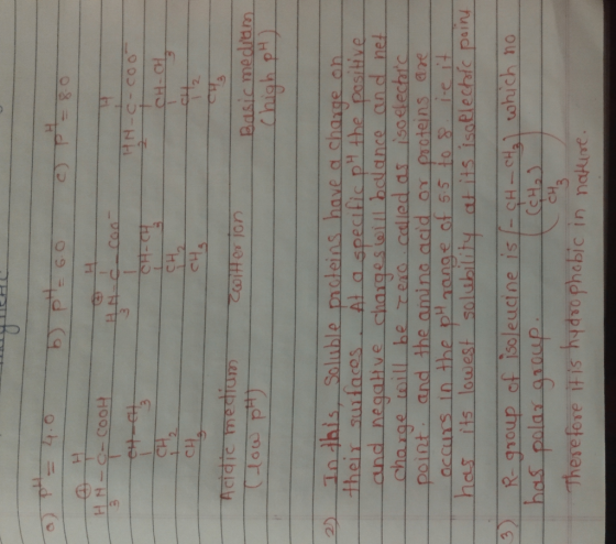 ye a = 4.0 b p -6.0 C P = 8.0 HN-C-CooH ETAPE HN-C-Coo CH₃ Acidic medium (low pH) Citterion Basic medicam Chigh pH) 2) In thi