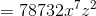 =78732x^7z^2