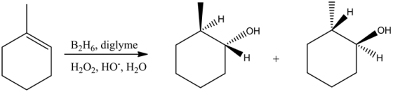 11 OH
B2H6, diglyme
H
+
H2O2, HO, H2O
