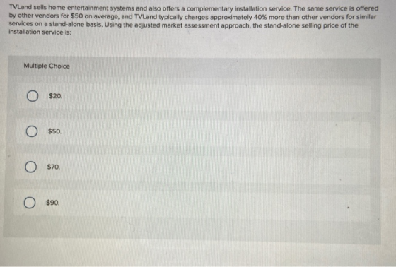 TVLand sells home entertainment systems and also offers a complementary installation service. The same service is offered by