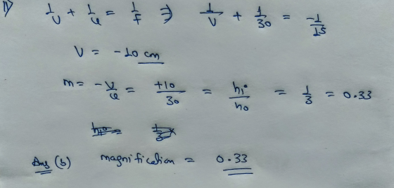 아 + 누 키 + - 큽 v= - 20 cm me 2 +10 30 2 hye - 기g car = 033 ho ayt 뼝 magnification a 6-33