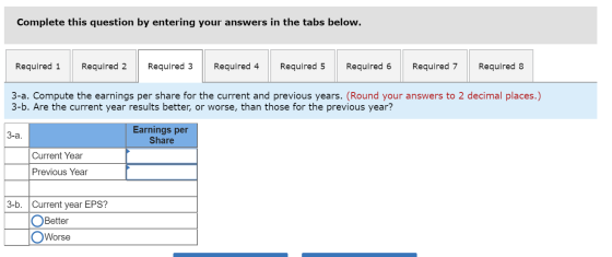 Complete this question by entering your answers in the tabs below. Required 1 | Required 2 Required 3 Required 4 Required 5 R