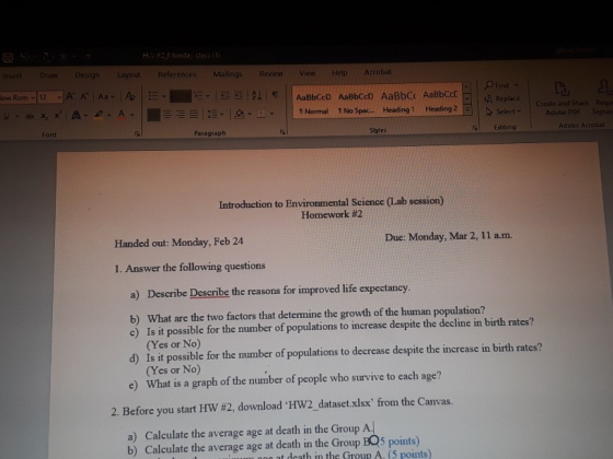 H inda classe Relerences Mailing View H elp Acrobat Dr Design Layout Rom - 12-A A Aa A ** A2-A Review IT - e Find 5Replace Se