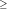 \tiny \geq
