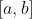 [a,b]
