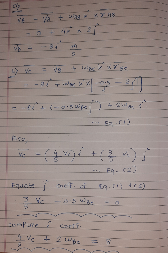 ay VB VA + WAB K x 8 AB + 4k X 2 x 21 VB 81 s by ve - Ve + WBC k xr Be A 8 é twee kx -0.5 **-0.5 - 2] = -84 + (-0-5wBej + 2W