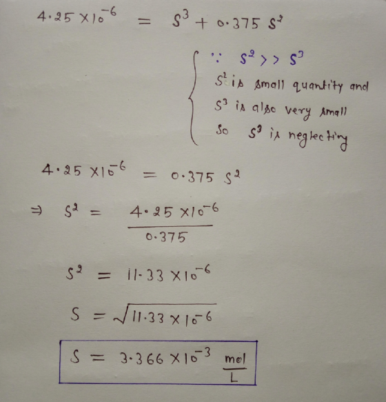 4.25 8106 = 3 + 0.375 g : > 3 sin omall quantity and Sy is also very small ( so six neglecting 4.25 x156 = 0.375 52 sa = 4.25