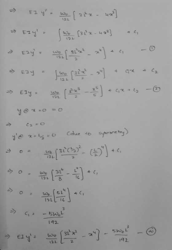 Ely. ( 312 42? 121 → EIG Wo [31²2.423] > Bays wo[ 302?_ **] C » EJY - at C2 wo 24 12L - Ely = 22x 25 & cxt L2 121 y @x=0 y