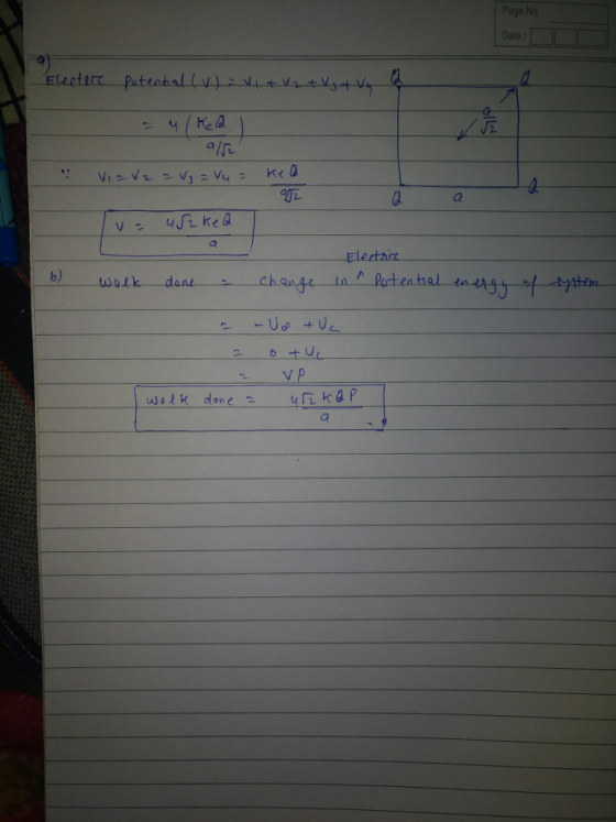 Page No. Date yhe /五 OJE Elertir one