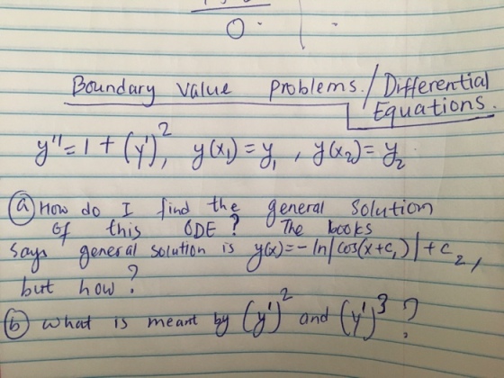 Poundary Val Pro blems Dxlerential LEq uationS 2 ind The boobs enes al Solution is