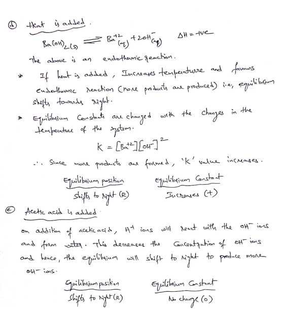 © that ý added. Baronozco Bate a) +2016g) AH = tve The above is an endothermic reaction. * If heat is added, Increases temper