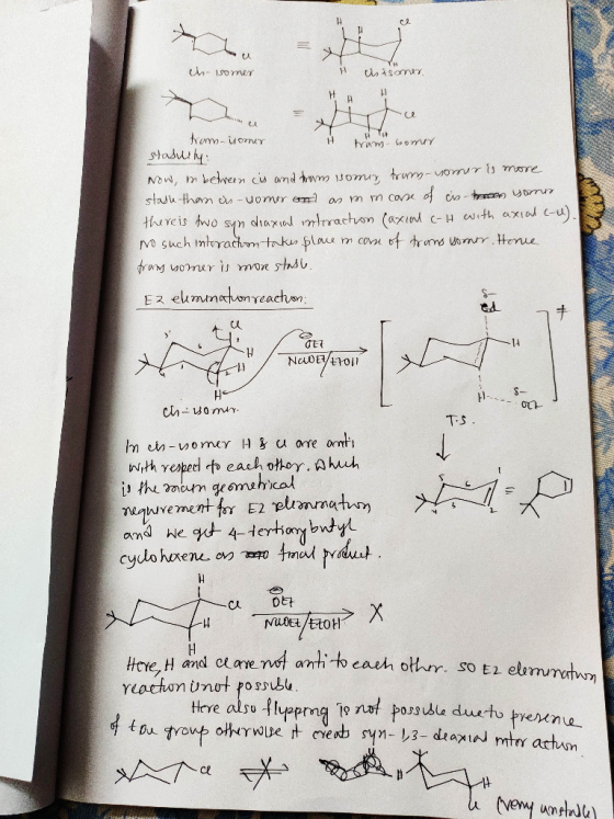 ch- isomer H isoner HD from-isomer tram somer stabully Now, in between cis and from isomer from somer is more stash tham is-s