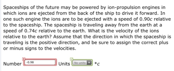Spaceships of the future may be powered by ion-propulsion engines in which ions are ejected from the back of the ship to driv