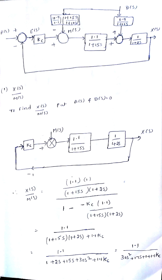 DCS) 0.9 (S MS) x15ノ -t MeS) To Find (5) M(S) X CS 1十25 1S) (Ss)C2s)