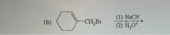 CH,BI (1) NaCN (2) H0+