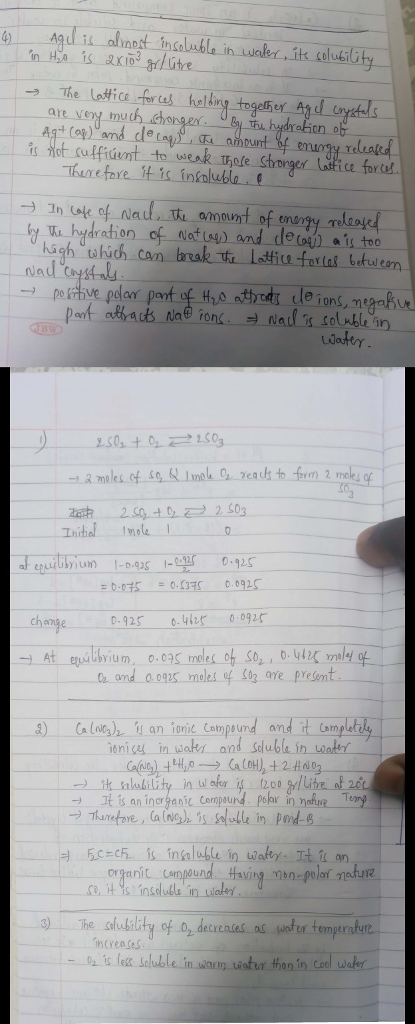 art vey much chor is Hot suffiúmt to-osesk Thore Stronger ? ce forth. on o Thine fare tis inkalubla ?nog c Analiti-o mourntoferarpy.rda ed l ? au C udater Inital mole chan?e o and 0.092s moles of 5o are pyesm i an fonic ampeund and it ampletay in waks and Sdlubla in wott 3)an ieni ?_ It is anincrganic compound Pehr-in-nh oranic und Having mbn-polar mature t Ys in Ce, ntreases