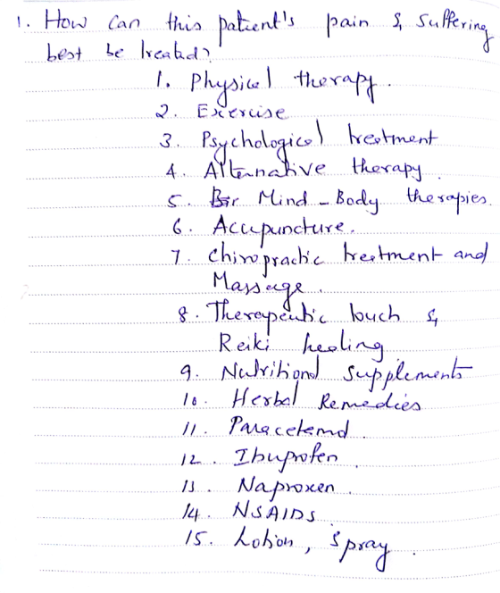 . Ho WCan this patient s pain ser Lara Schoo Mays Q)^ * n9 4NSAIDS