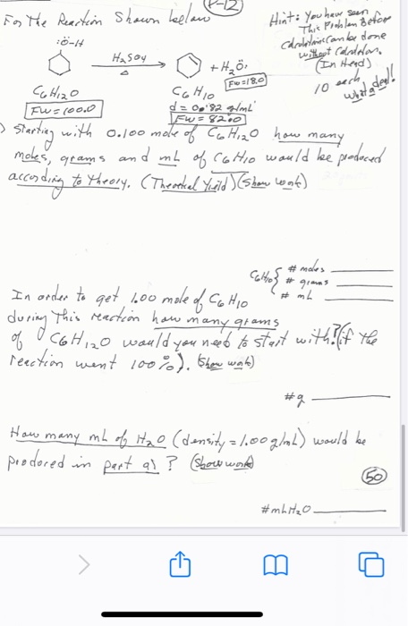 in the Reaction Shawn kelau This Problem Before Hint: You how seen codrobtains can be done without condolon, In head) Hasoy F