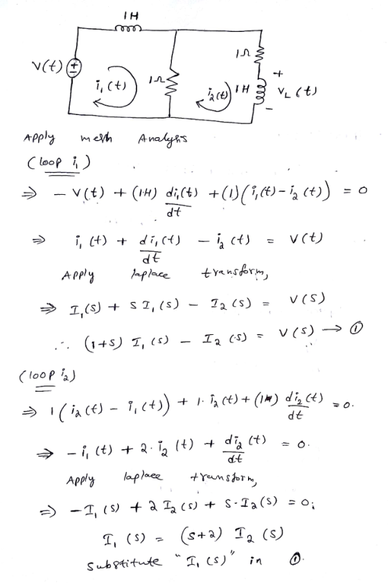 l H dt looP a dt dt T, (s) (s+2) T2 (S) =