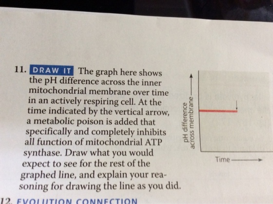 DRAW IT The graph here shows the pH difference acr