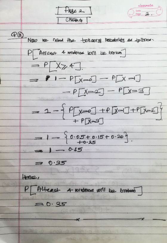 classmate Date Pa +0.25 0.35