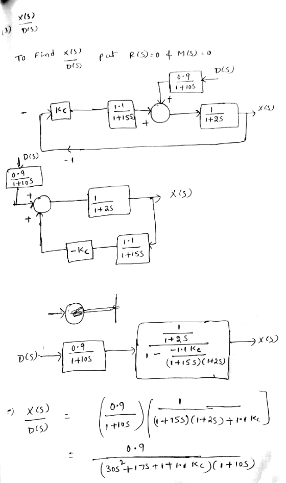 xlS) To Find xts) D(S) DCS) t loS -t D(S) it10 乂(5) +as は2S l-4l0S DUS)