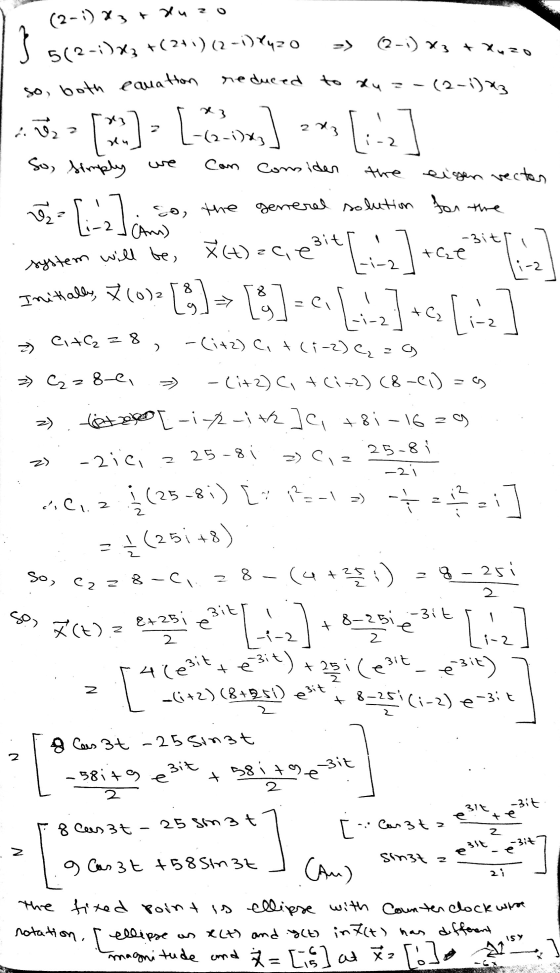 A - Li-2 Jam) M T3(2-)X2 +(241)(2-1) Y420 - (2-) x3 + xuzo so, both equation reduced to xu =-(2-1)* *> ]-[-*xxs] => [-2] mbly
