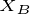 B