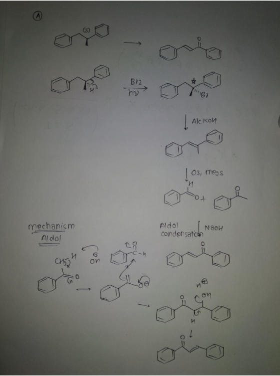 Oy - anto B12 h Alc кои 103, mes mechanism Aldol Aldol NAOH condensation -cah 06-O