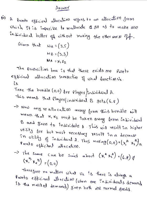 Anywwev anoto eAic,e indiv.dud beHeY 24 ОЖ out making the otter wer He - (3.3) B and g.ven to 울ndiv.dole A JL YeSvHin highe.
